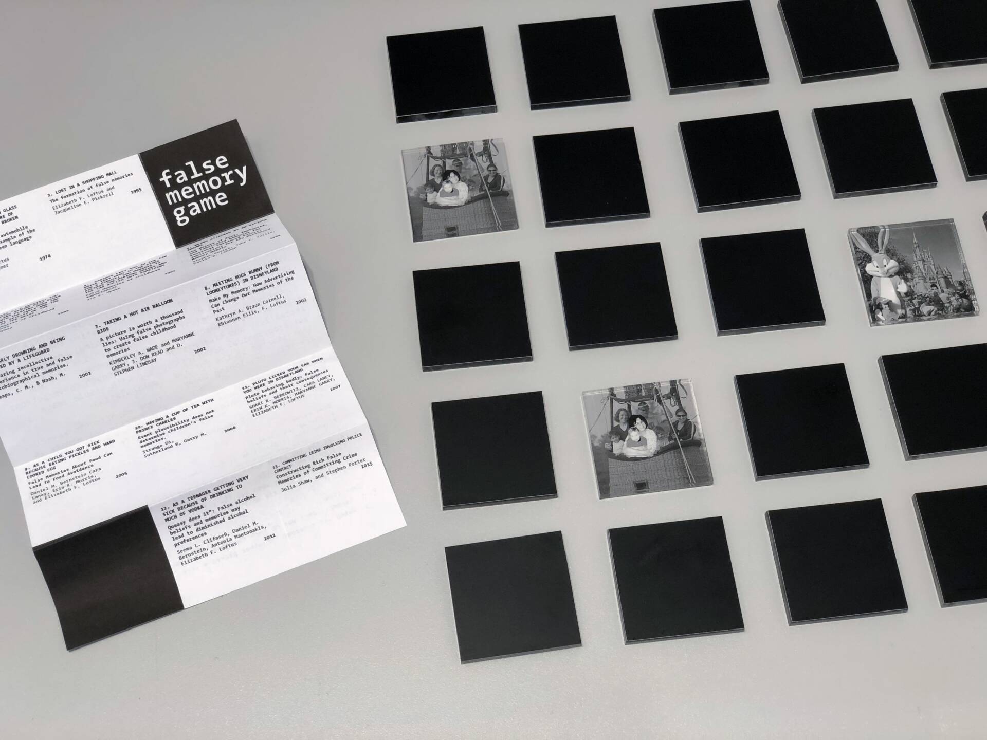 false memory game, SEO